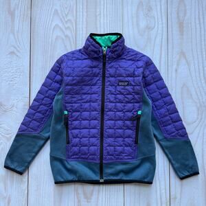 Patagonia Kids Unisex Size Medium (10) Nano Puff Hybrid PrimaLoft Jacket
